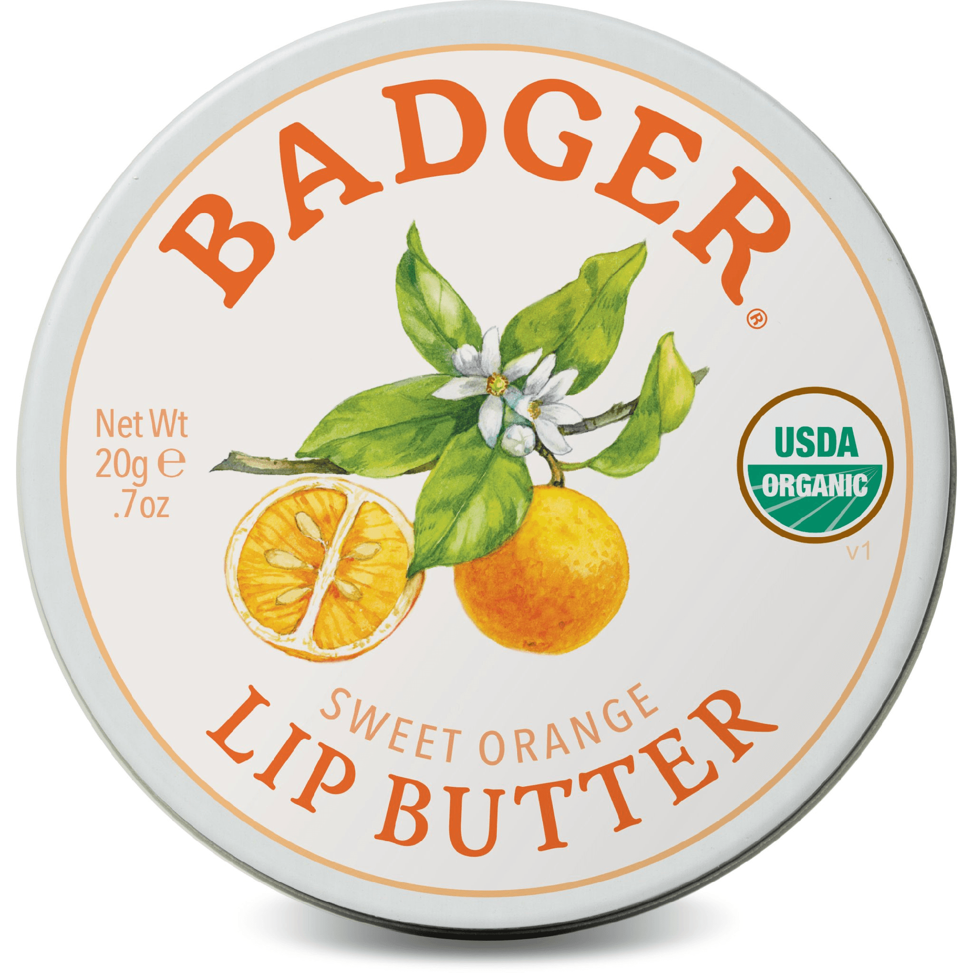 Lip Butter Tin - Sweet Orange