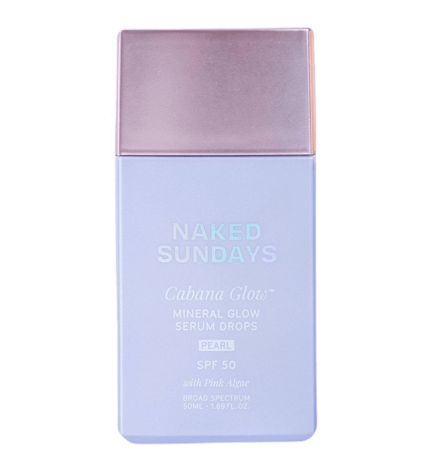 CabanaGlow™ SPF50 Mineral Glow Serum Drops - Pearl