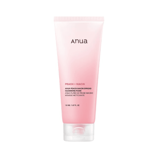 Peach Niacin Spread Cleansing Foam