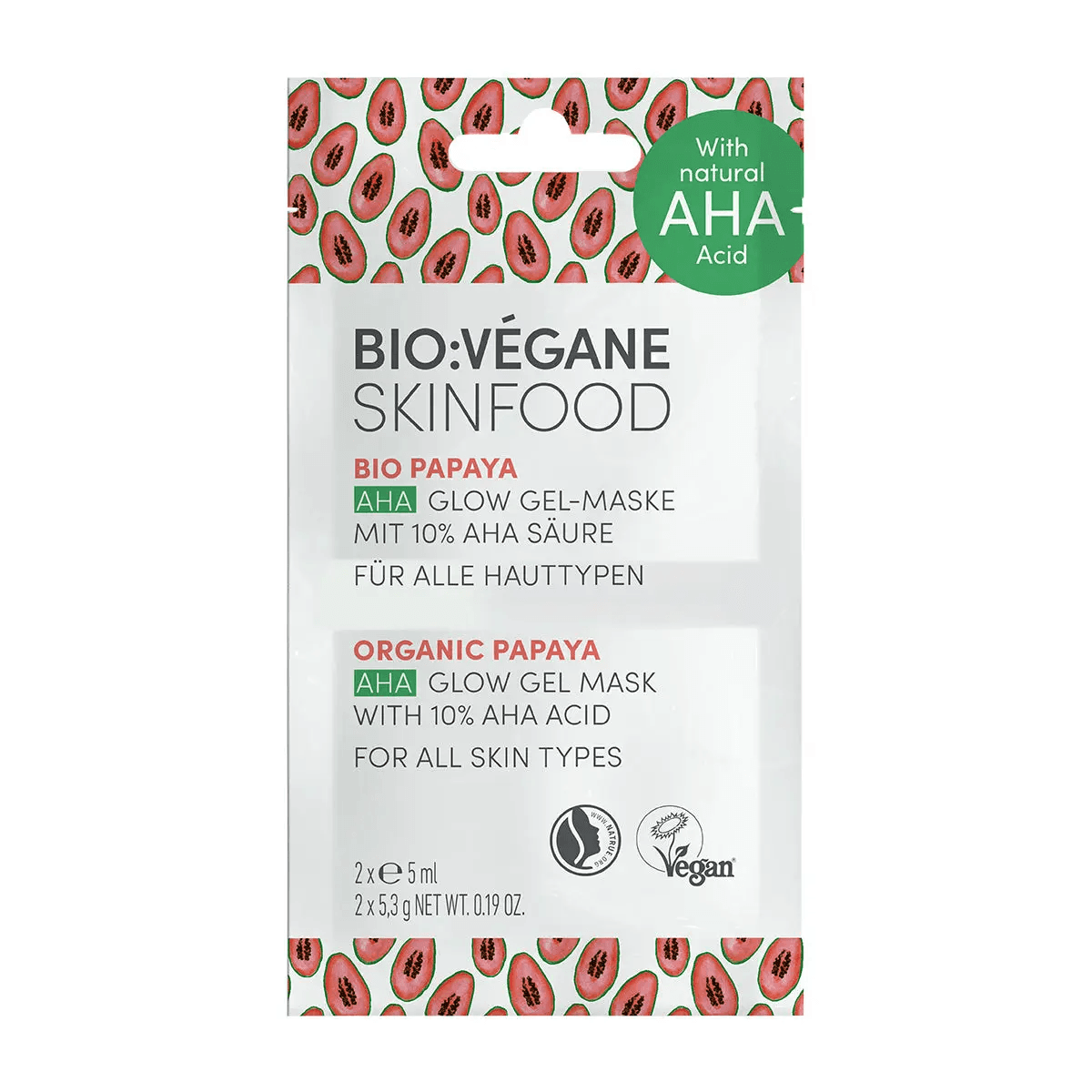 Organic Papaya AHA Glow Gel Mask