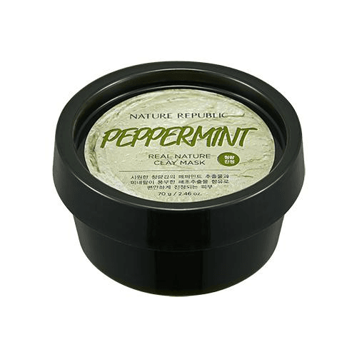 Real Nature Clay Mask - Peppermint & Seaweed