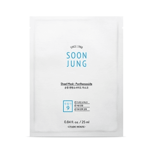SoonJung Sheet Mask_Panthensoside