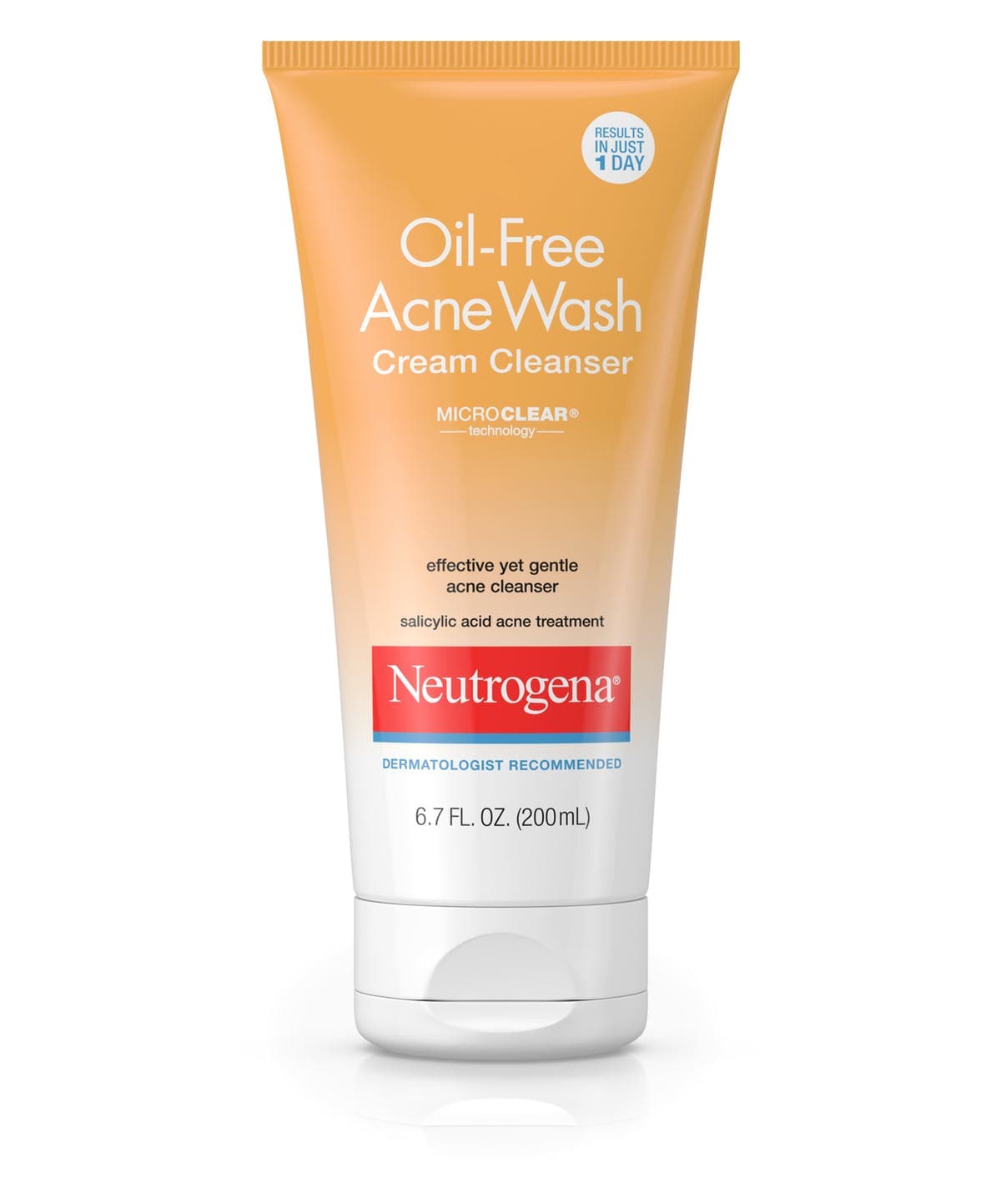 Oil-Free Acne Wash Cream Cleanser