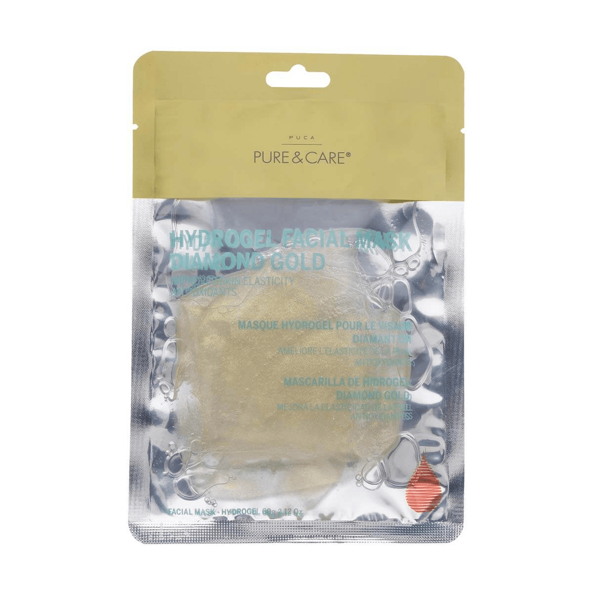 Hydrogel Face Mask Diamond Gold