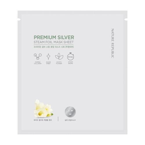 Premium Silver Steam Foil Mask Sheet