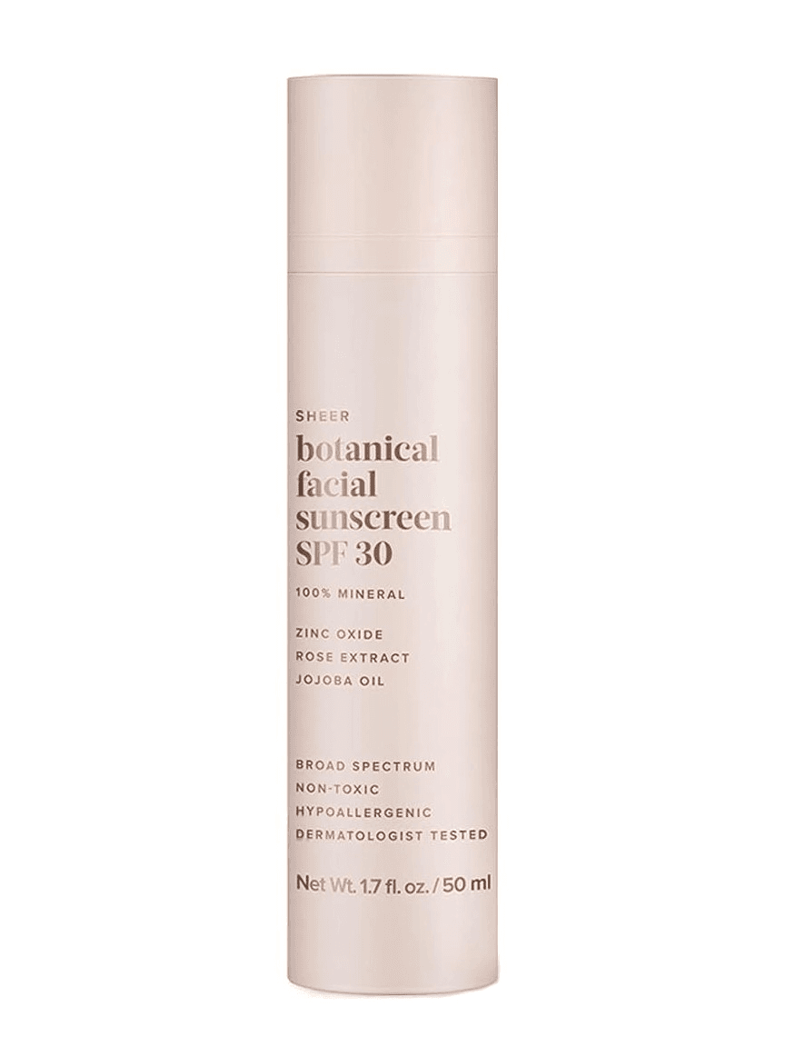 Sheer Botanical Facial Sunscreen SPF30