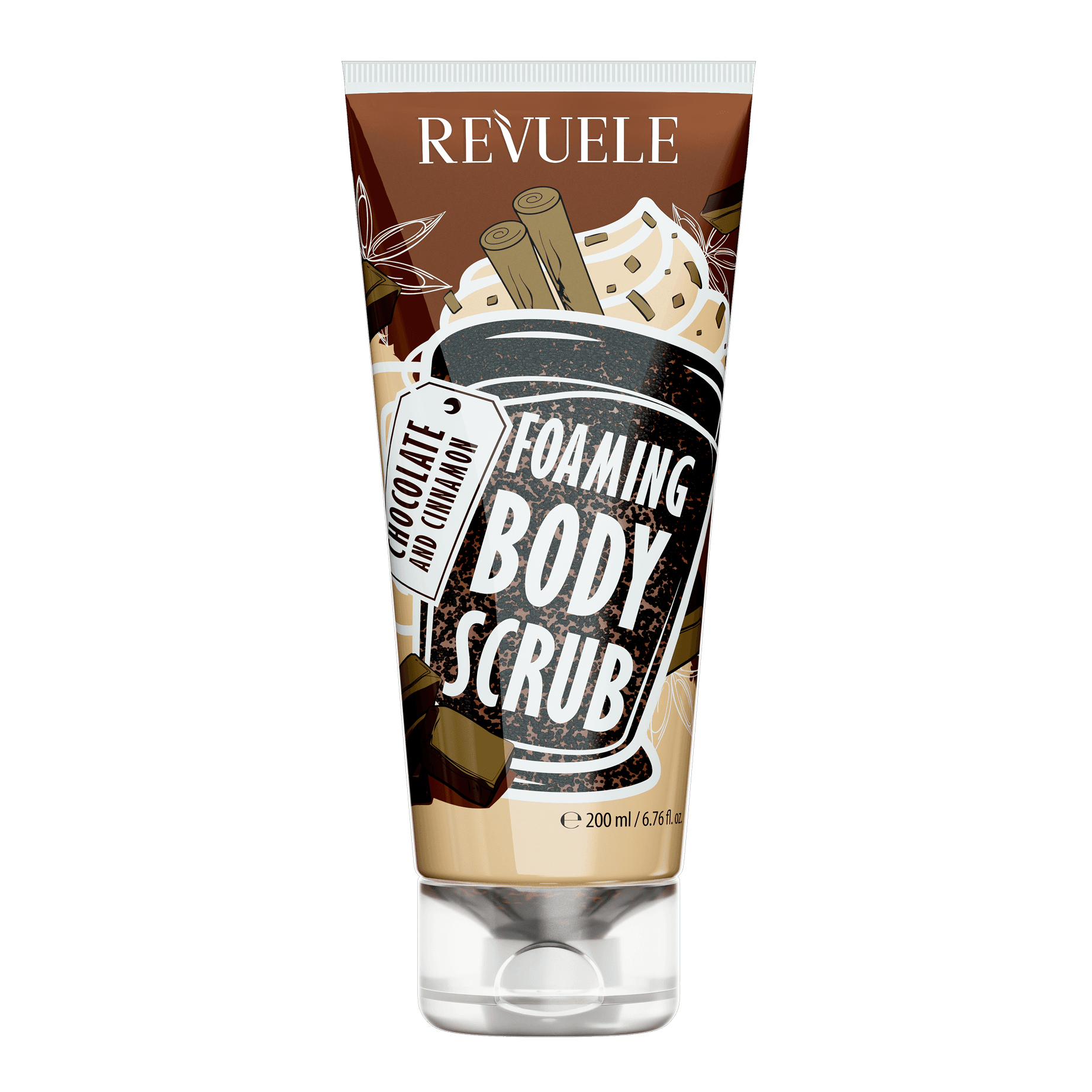 Foaming Body Scrub Chocolate And Cinnamon