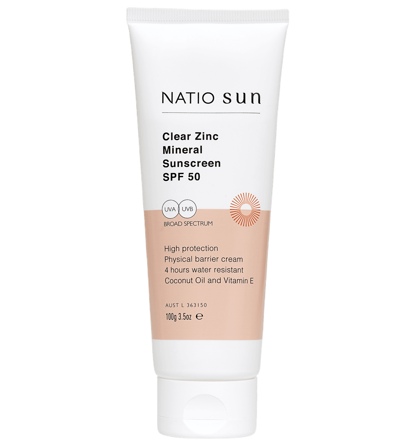 Clear Zinc Mineral Sunscreen SPF 50