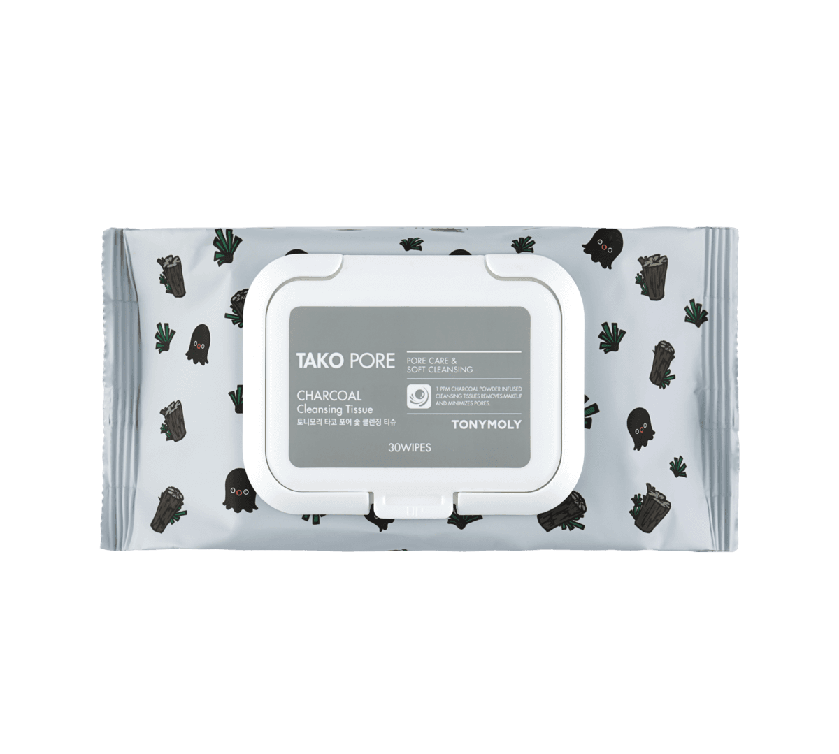 Tako Pore Charcoal Cleansing Tissue