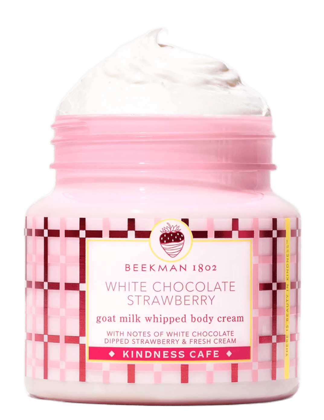 White Chocolate Strawberry Whipped Body Cream