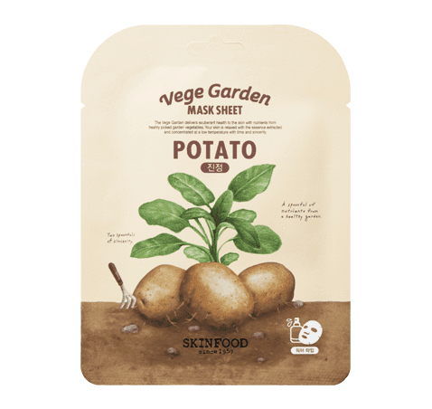 Vege Garden Potato Mask Sheet