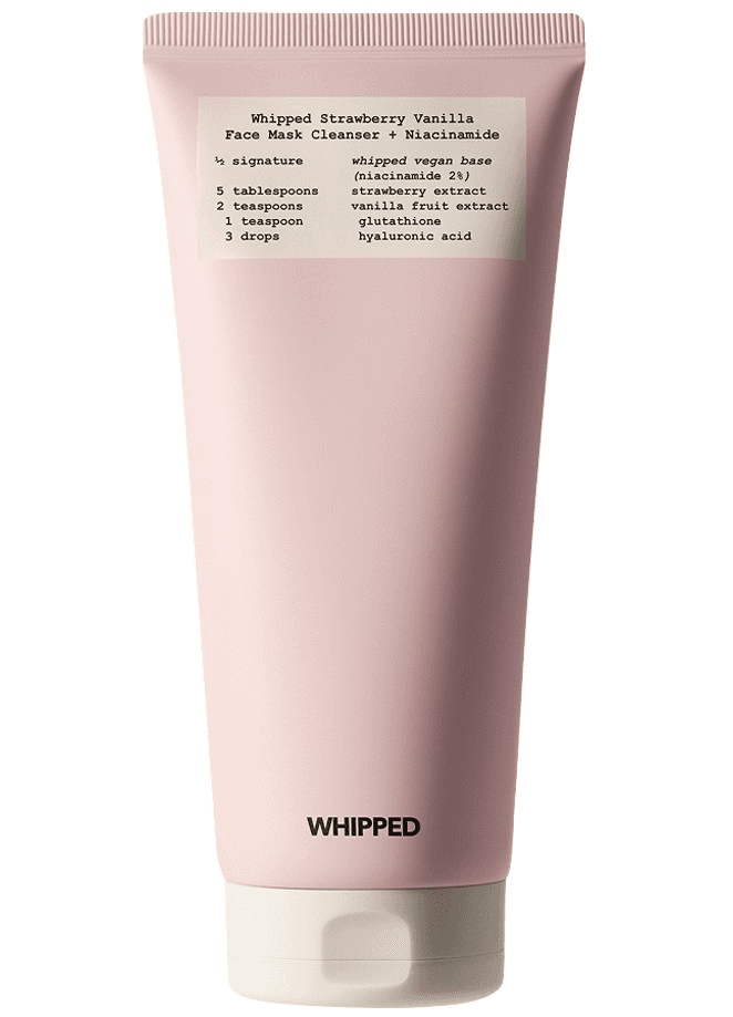 Strawberry Vanilla Face Mask Cleanser + Niacinamide