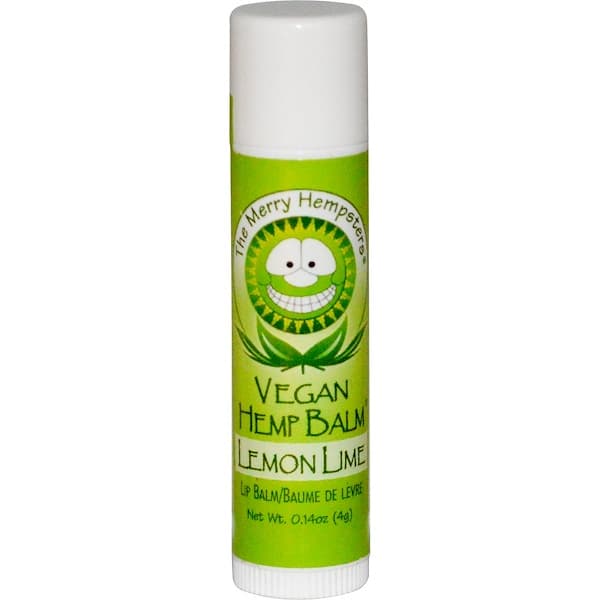 Vegan Hemp Balm, Lip Balm, Lemon-Lime