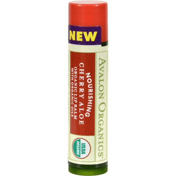 Organic Lip Balm, Cherry Aloe