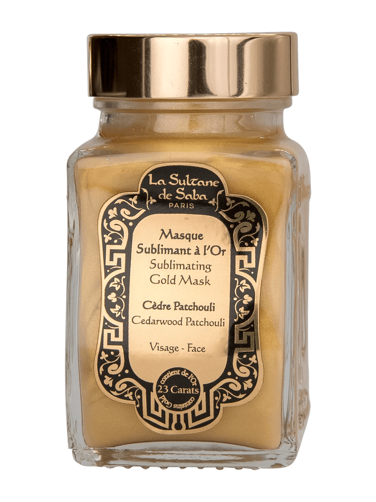 Face Mask Gold Cedar & Patchouli