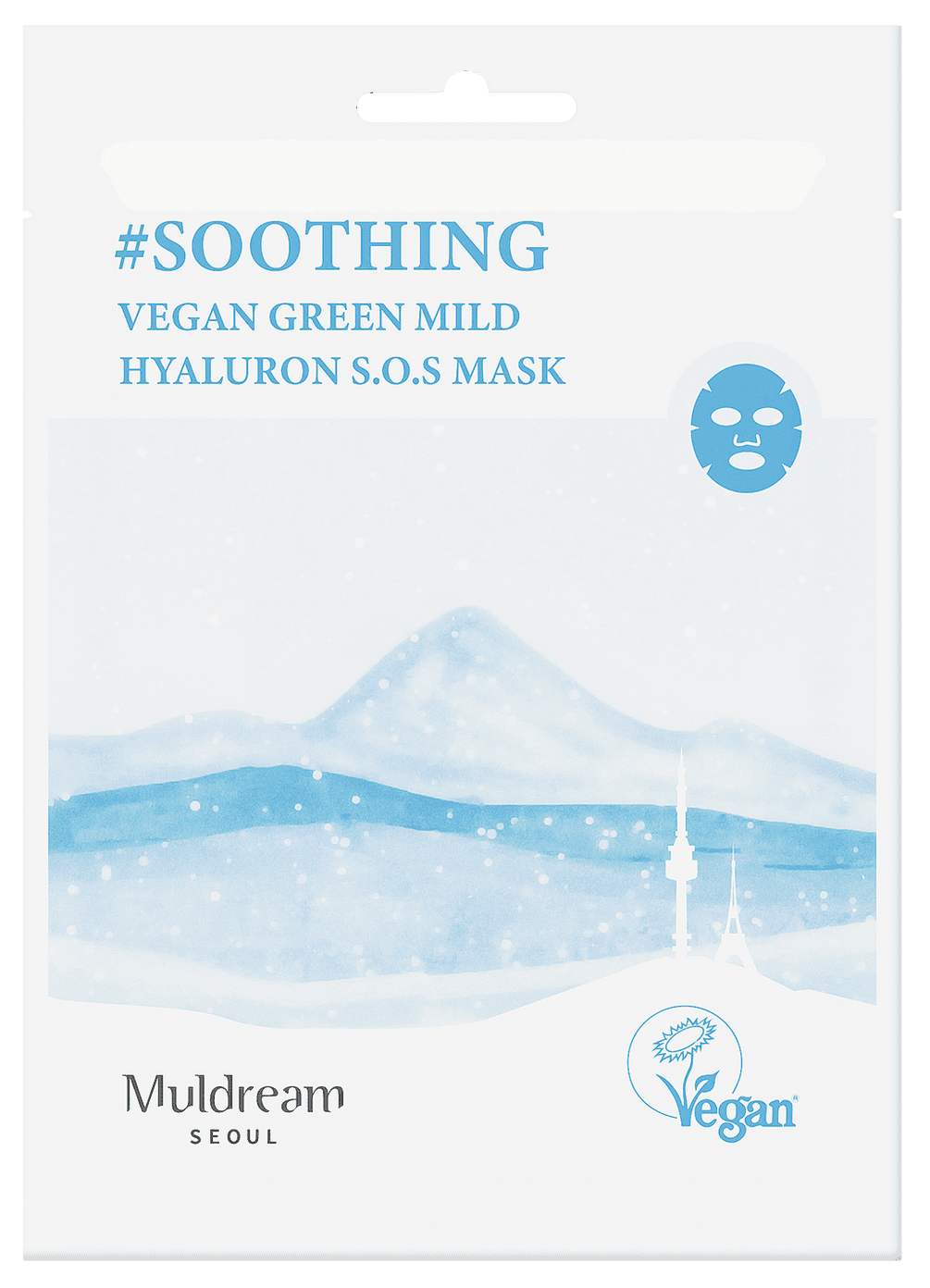 Vegan Green Mild Hyaluron SOS Mask