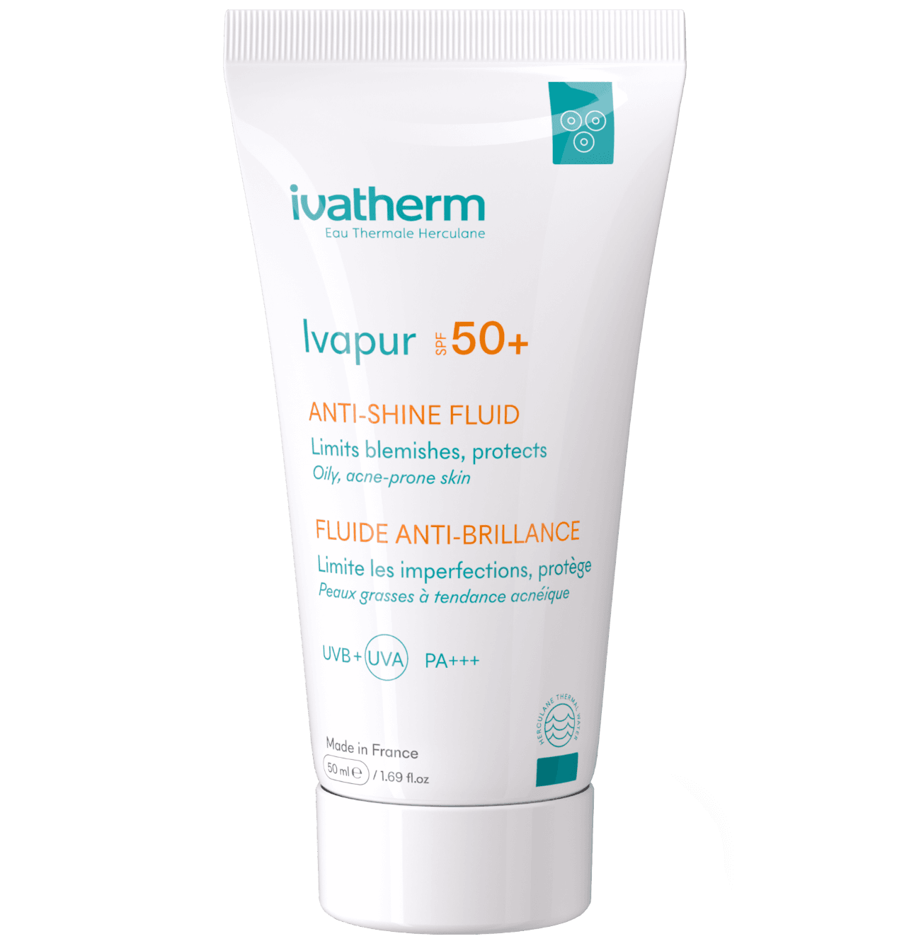 Ivapur Anti-Shine Fluid with SPF50+