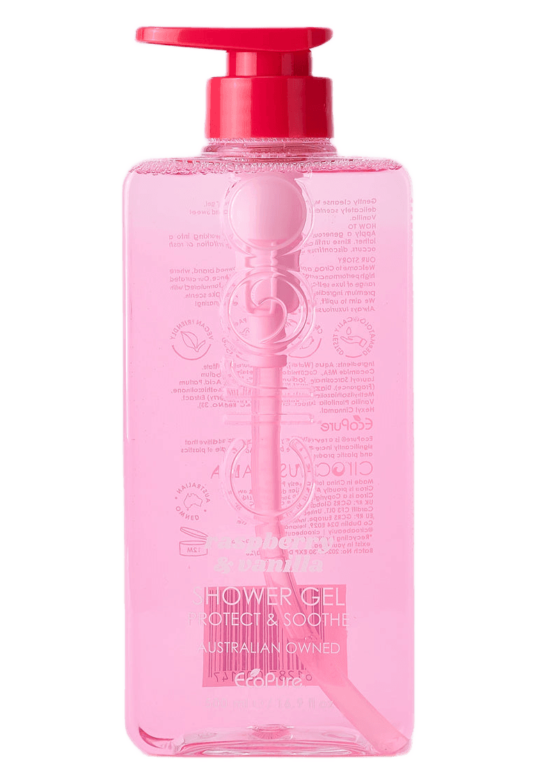 Raspberry & Vanilla Shower Gel