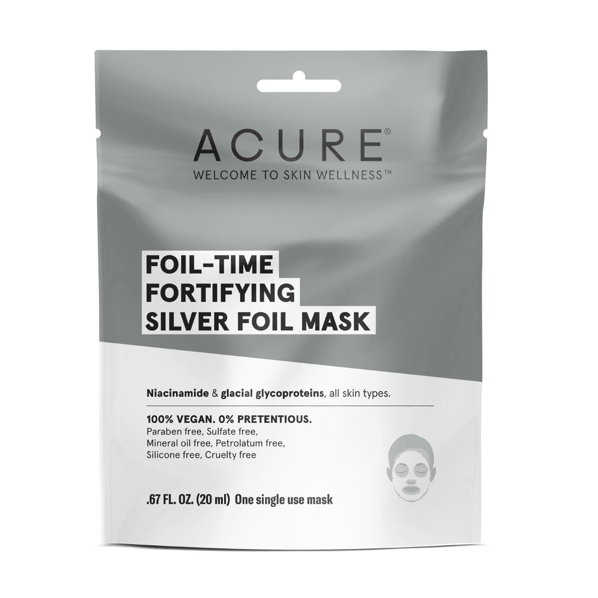 Foil-time Fortifying Silver Foil Mask
