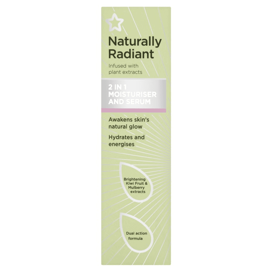 Naturally Radiant 2 in 1 Moisturiser & Serum