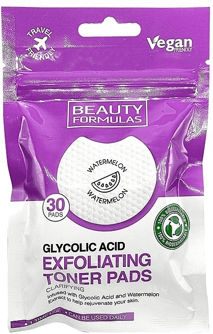 Glycolic Acid Exfoliating Toner Pads