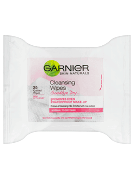 Garnier Essentials Face Wipes Goodbye Dry
