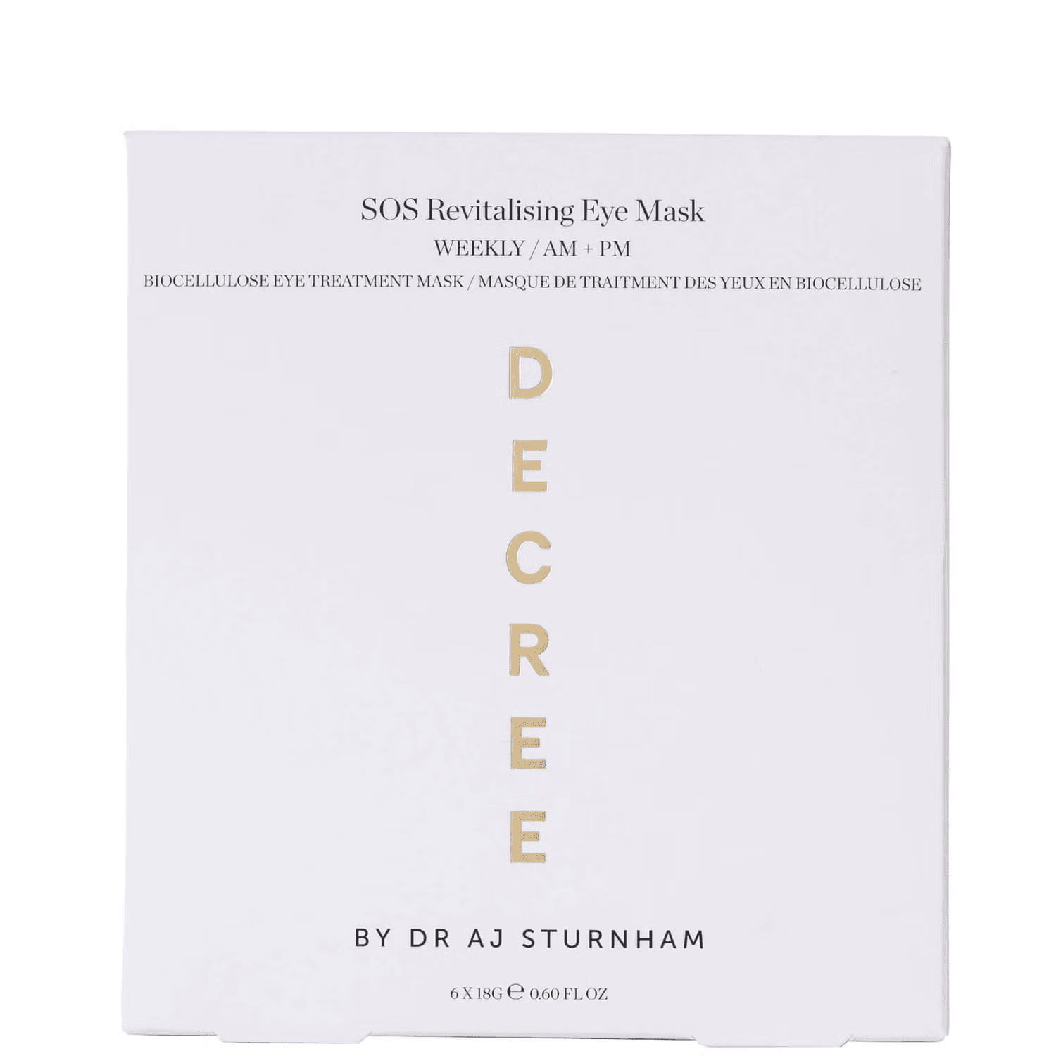 SOS Revitalising Eye Mask