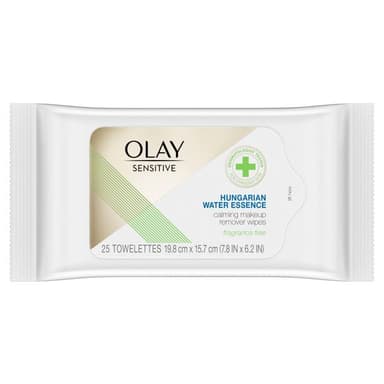 Olay Sensitive Makeup Remover Wipes With Hungarian Water Essence