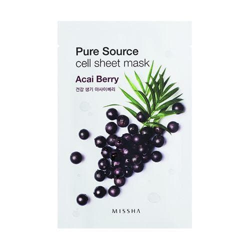 Missha Pure Source Cell Sheet Mask (Acai Berry)
