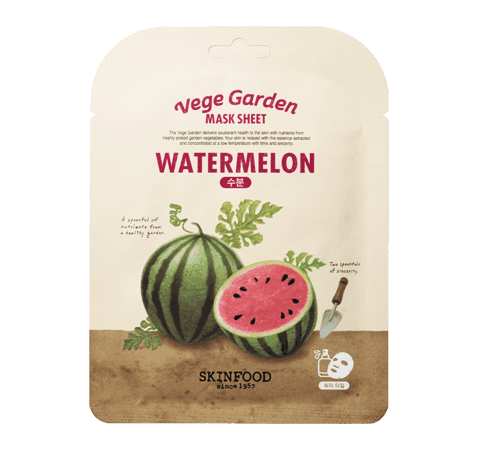 Vege Garden Watermelon Mask Sheet