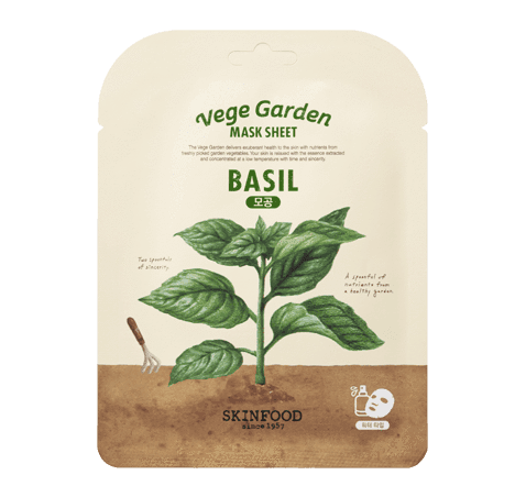 Vege Garden Basil Mask Sheet