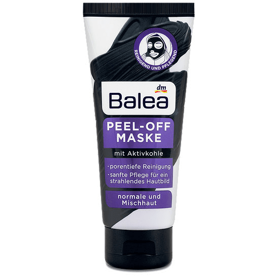Maske Peel-Off mit Aktivkohle
