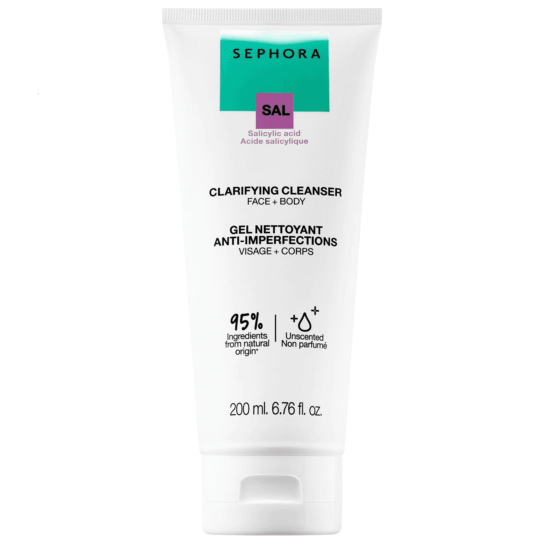 Clarifying Face & Body Cleanser with Salicylic Acid