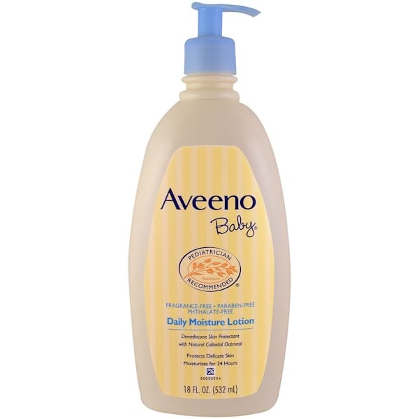Baby, Daily Moisture Lotion, Fragrance Free