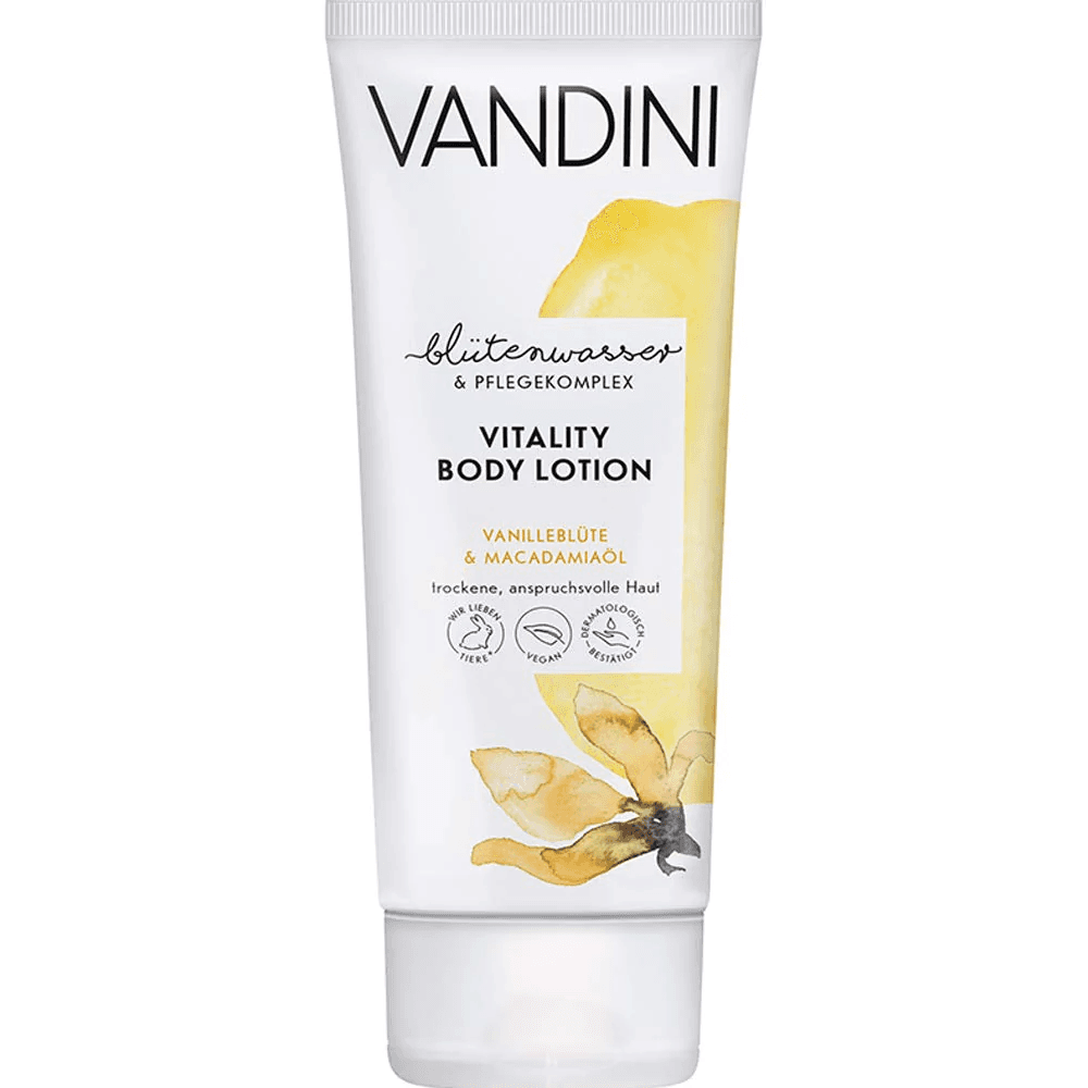 Body Lotion Vitality Vanilla Blossom & Macadamia Oil